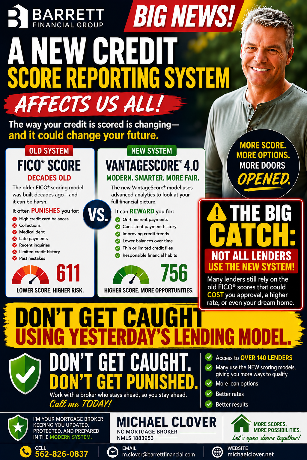 New credit score reporting system guide