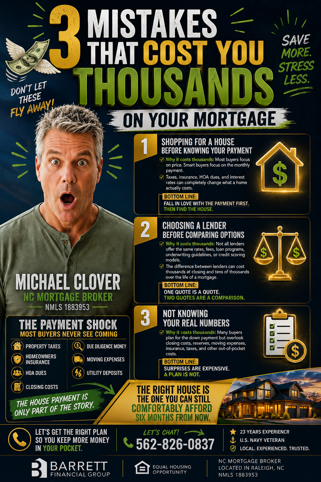 Three mortgage mistakes guide